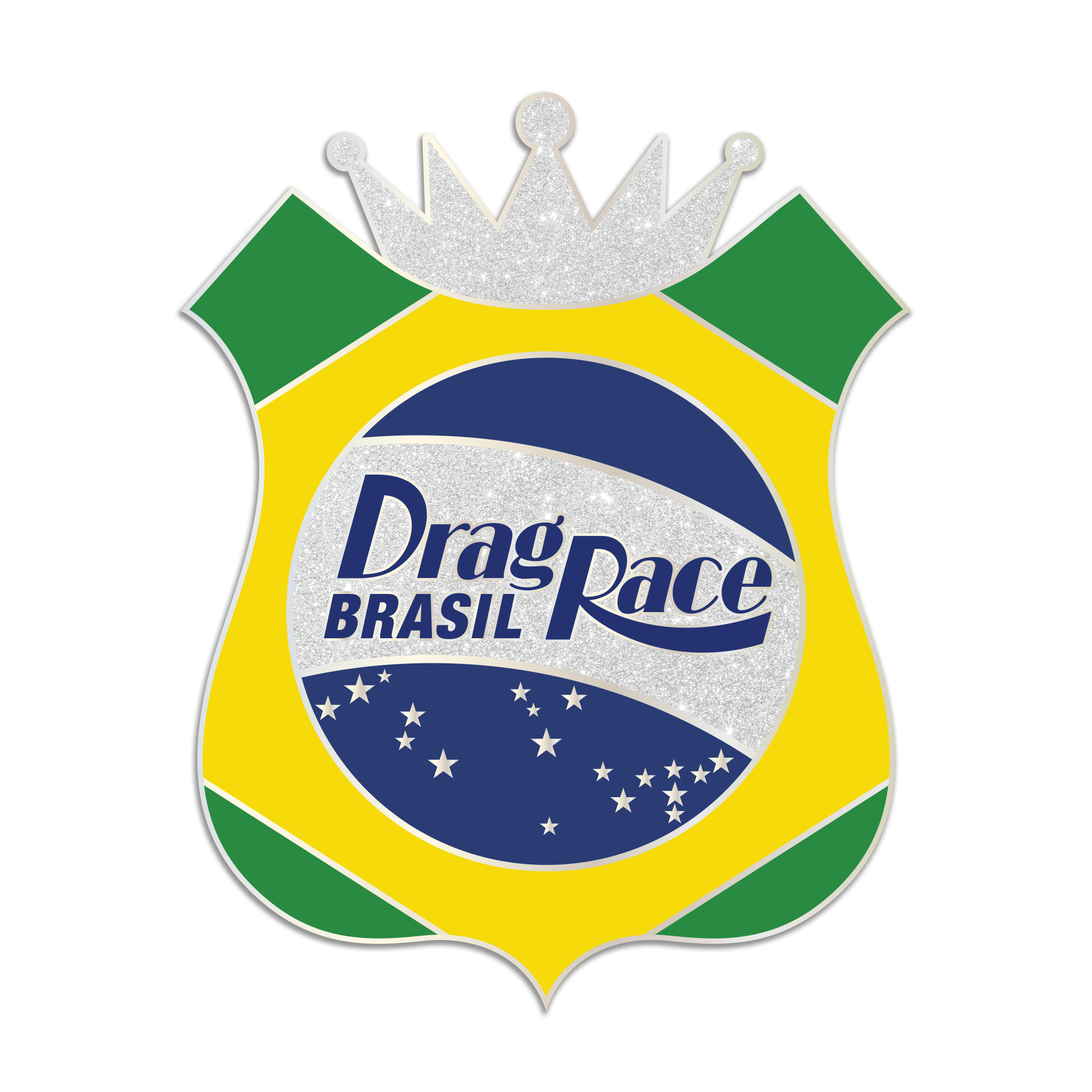 Drag Race Brasil Badge Enamel Pin