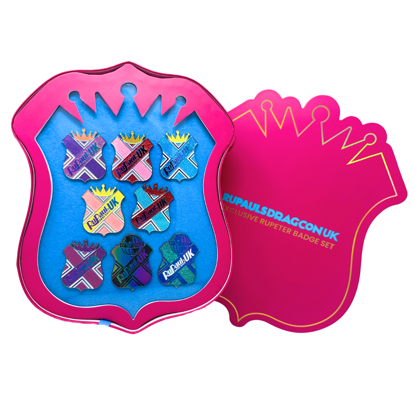 RuPaul's Drag Race UK RuPeter Badge Set