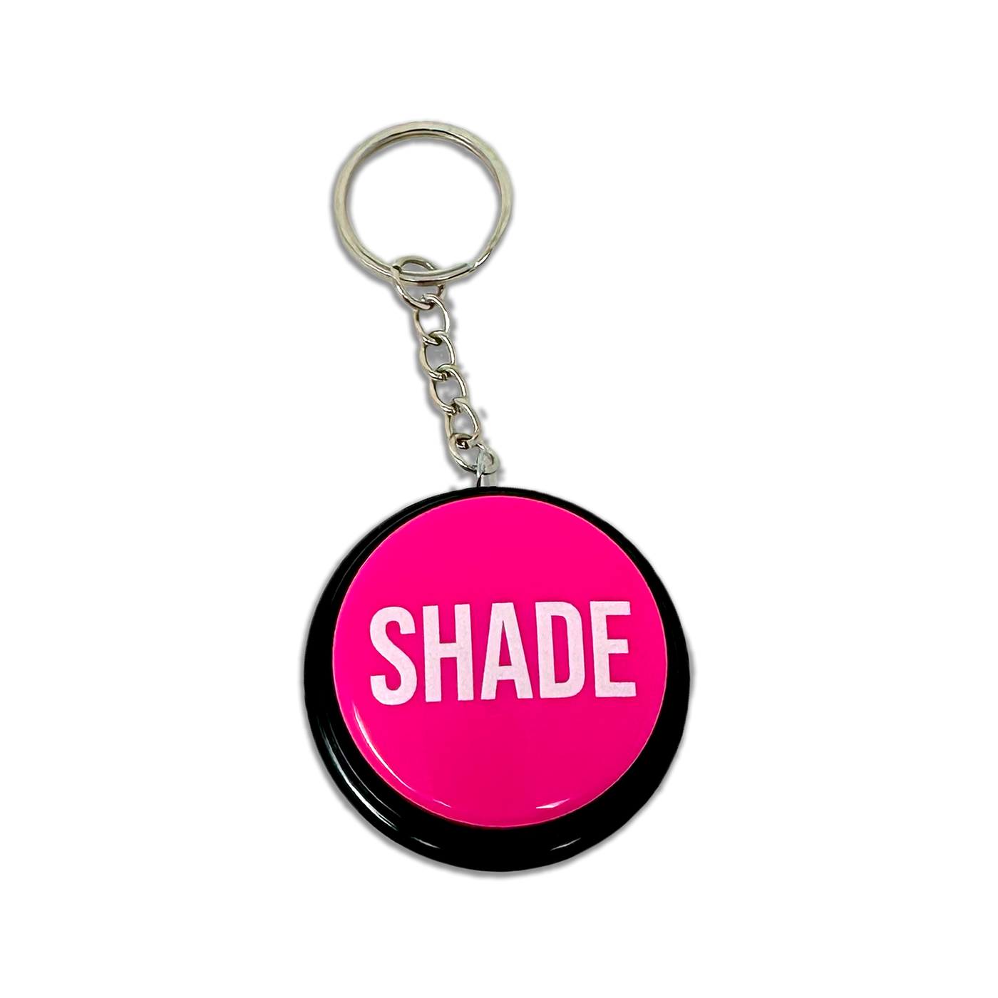 Shade Button Keychain