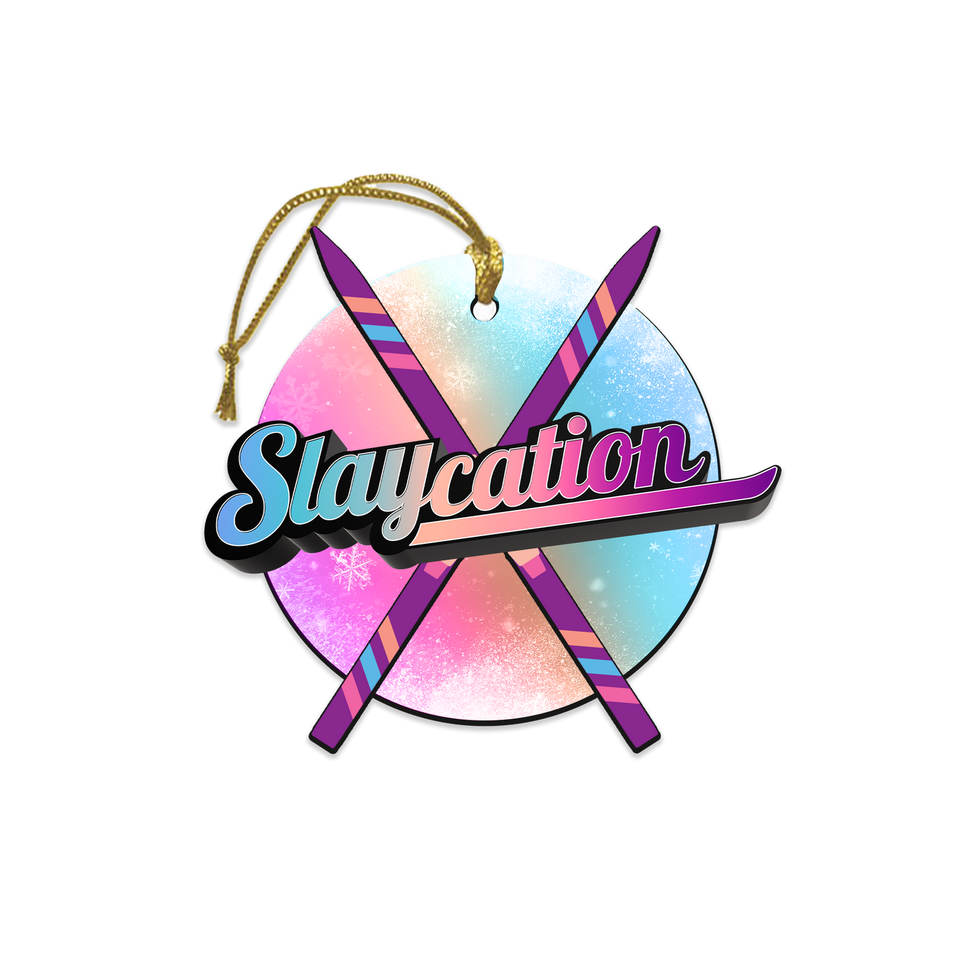 Slaycation Ornament