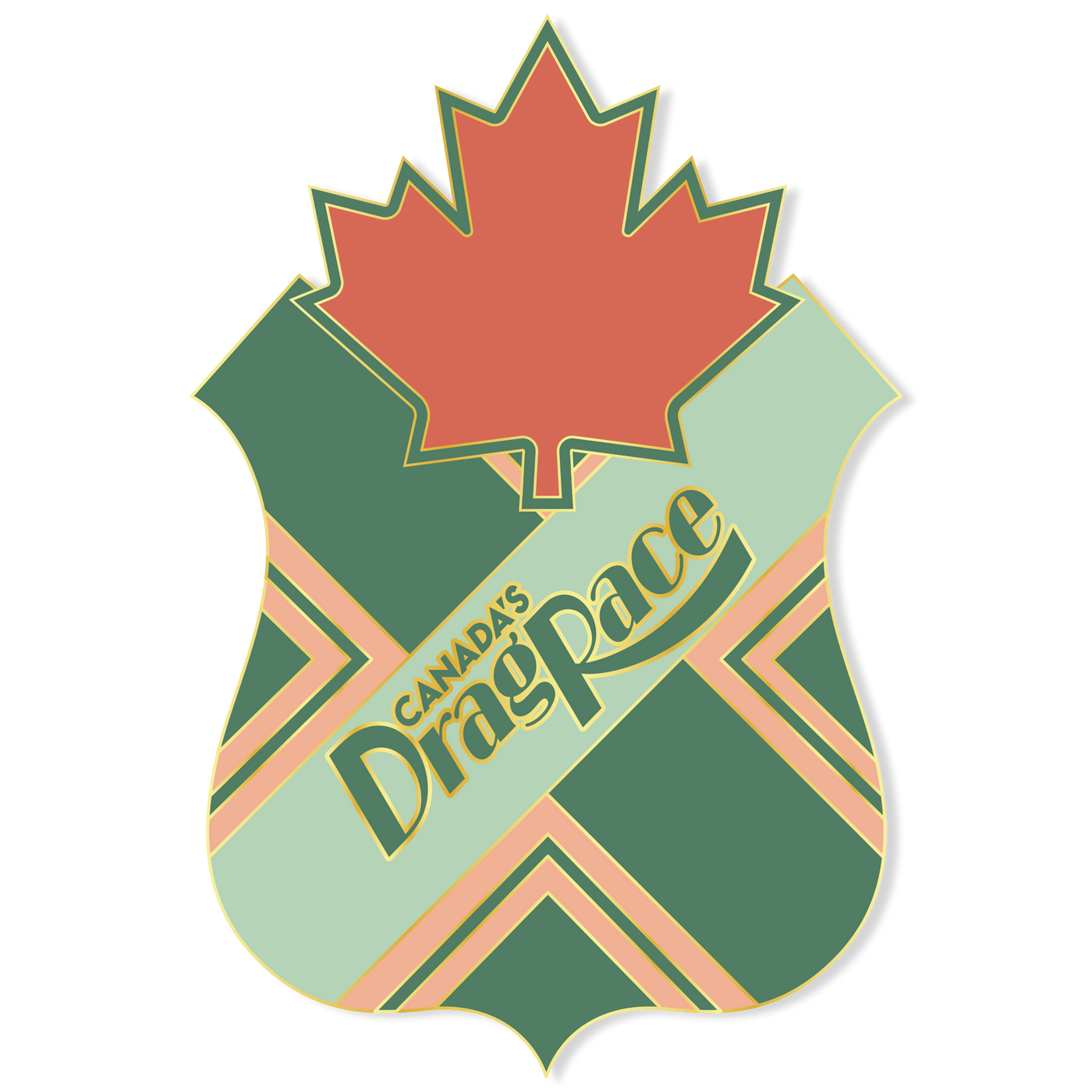 Canada's Drag Race Series 6 Badge Enamel Pin