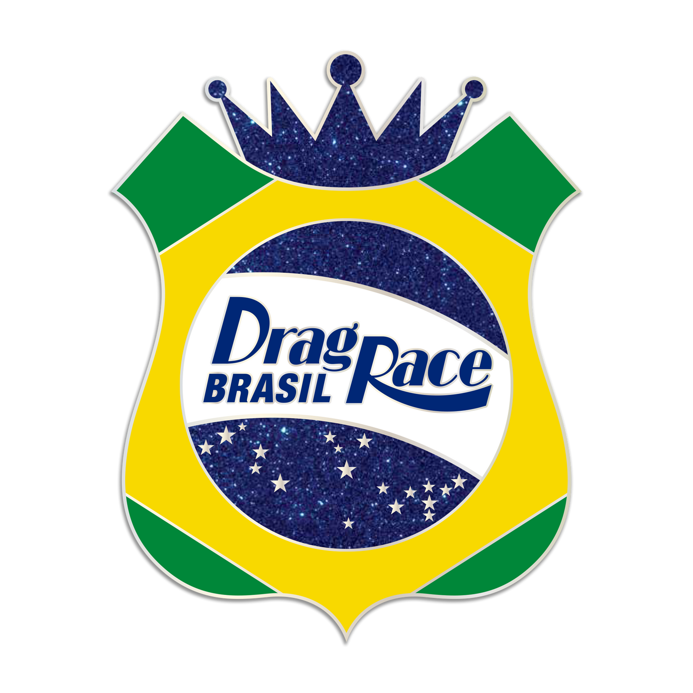 Drag Race Brasil Series 2 Badge Enamel Pin