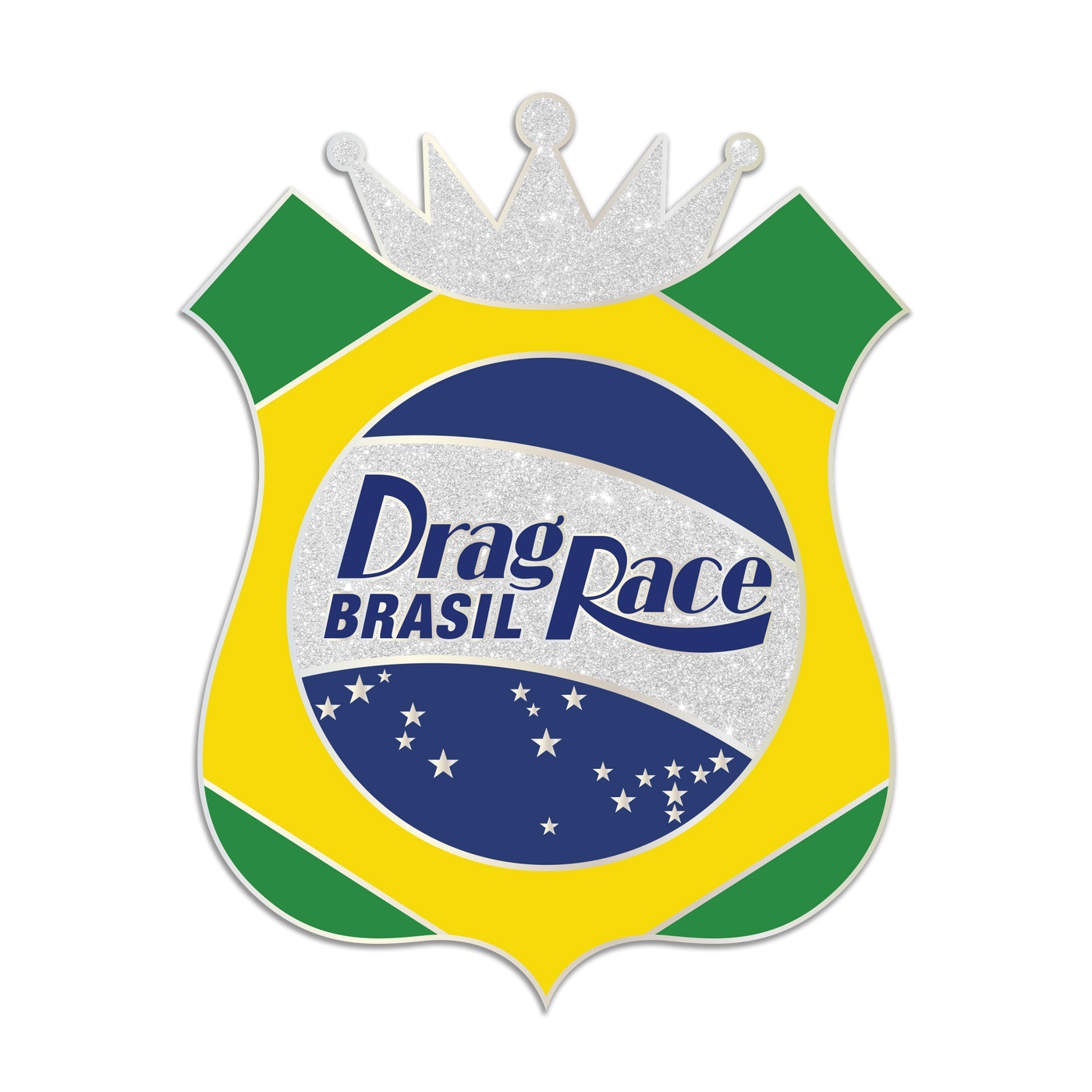 Drag Race Brasil Badge Enamel Pin