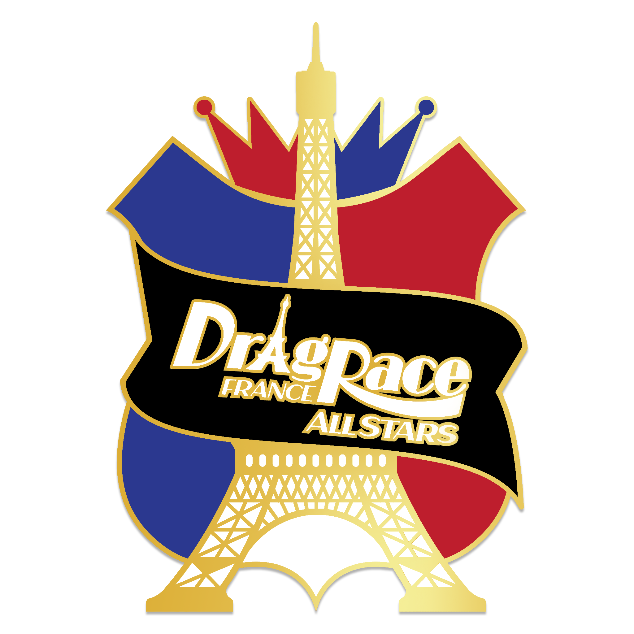 Drag Race France All Stars Badge Enamel Pin – World of Wonder