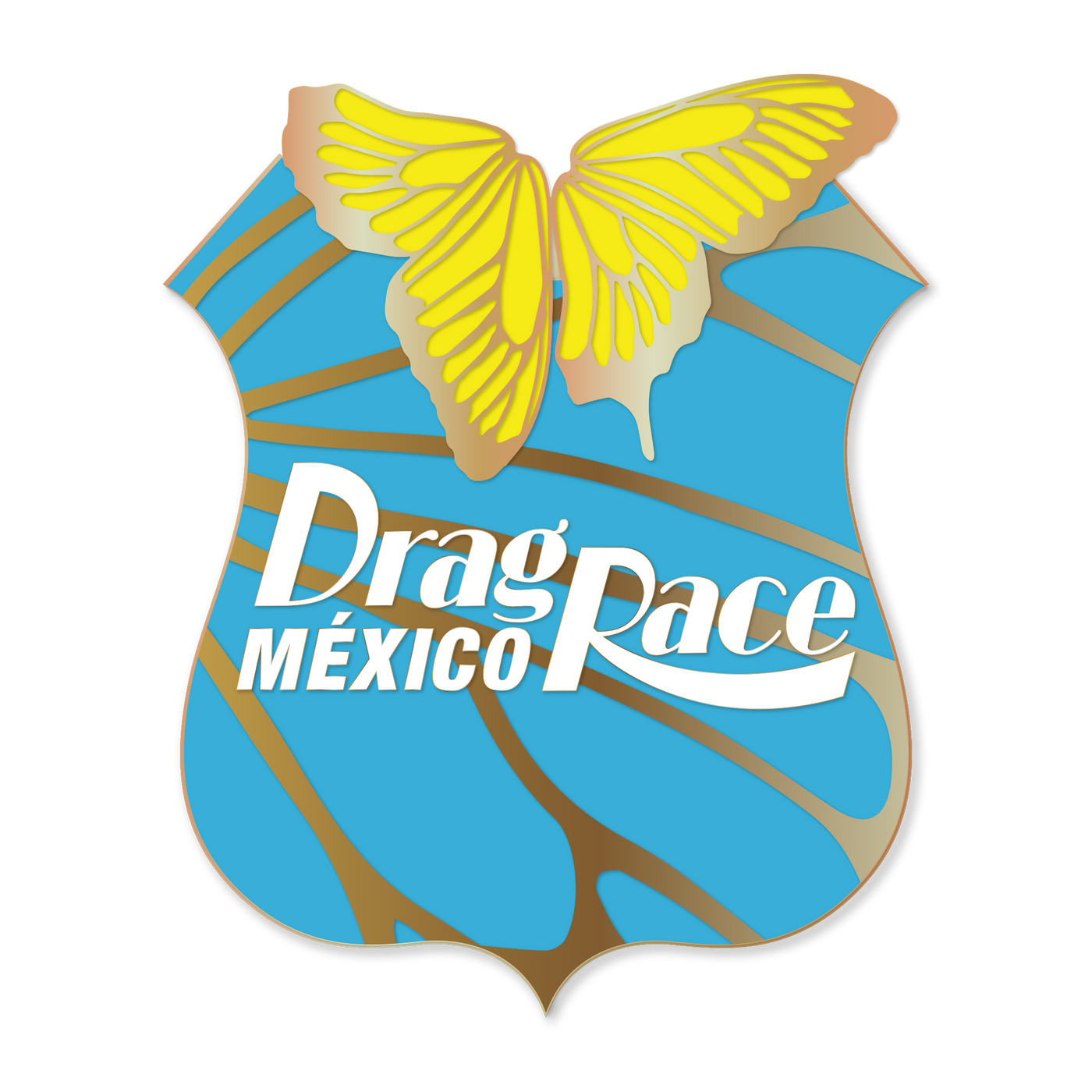 Drag Race México Badge Enamel Pin