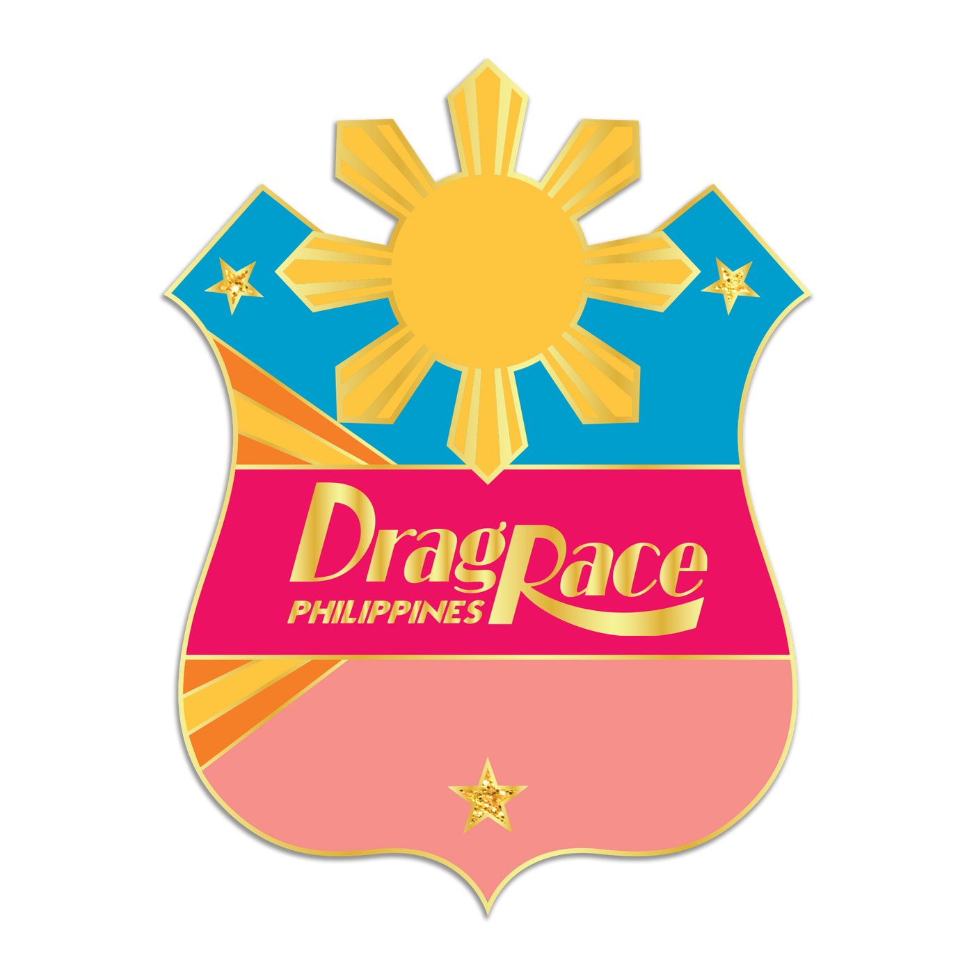 Drag Race Philippines Series 2 Badge Enamel Pin