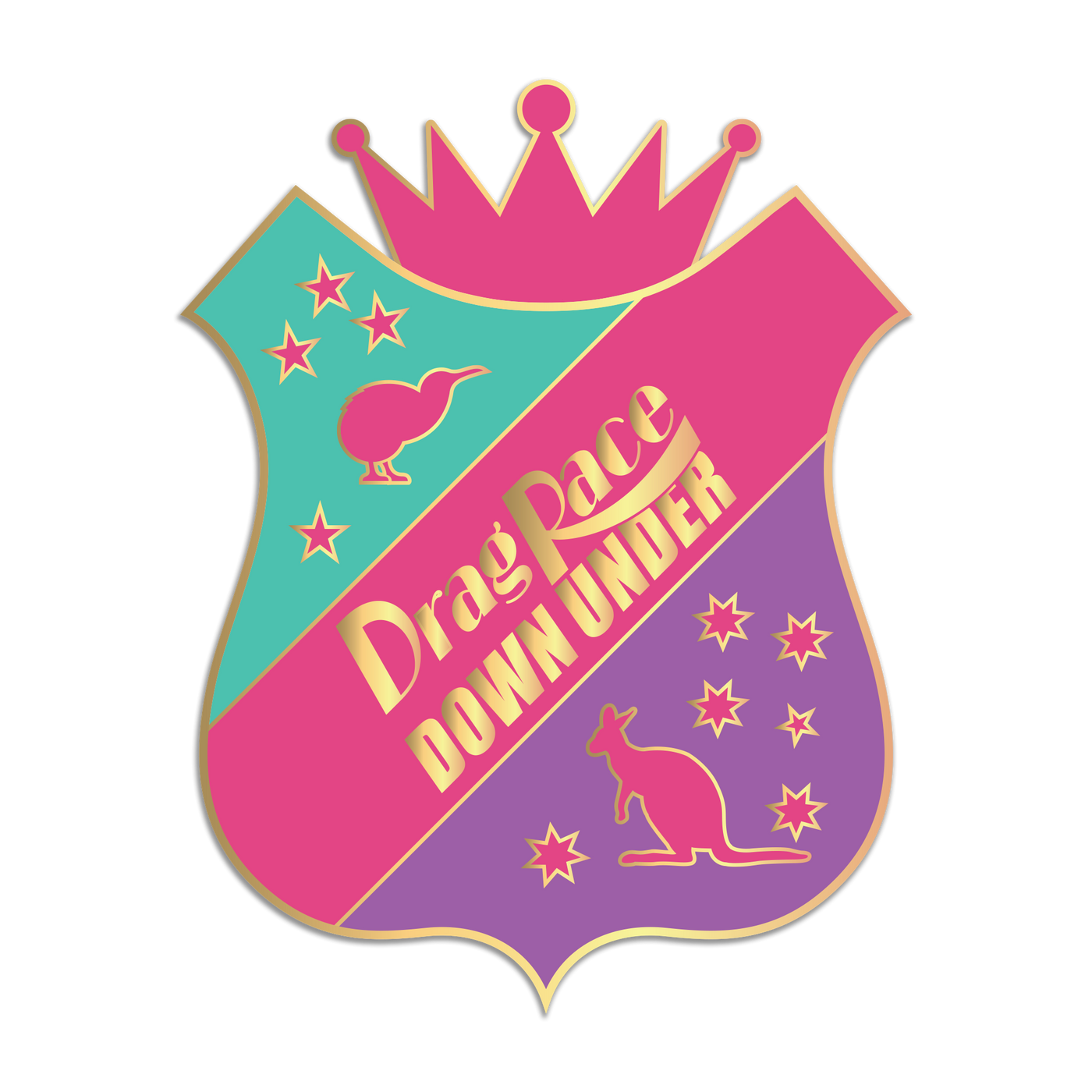 Drag Race Down Under Series 4 KangaRu Badge