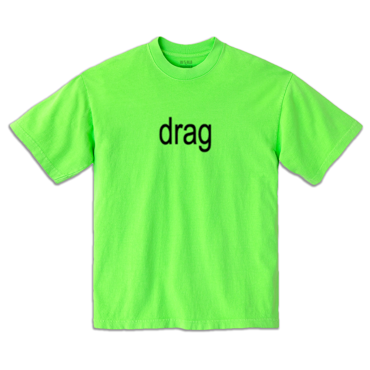 DRAG Neon Green T-Shirt