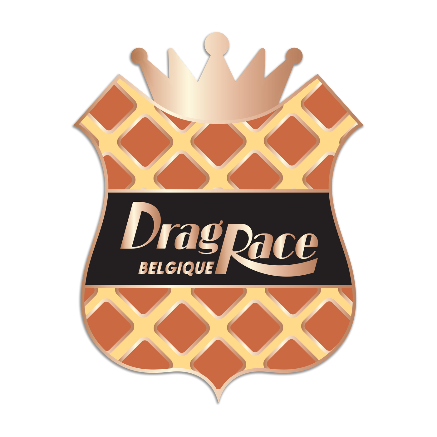 Drag Race Belgique Badge Enamel Pin