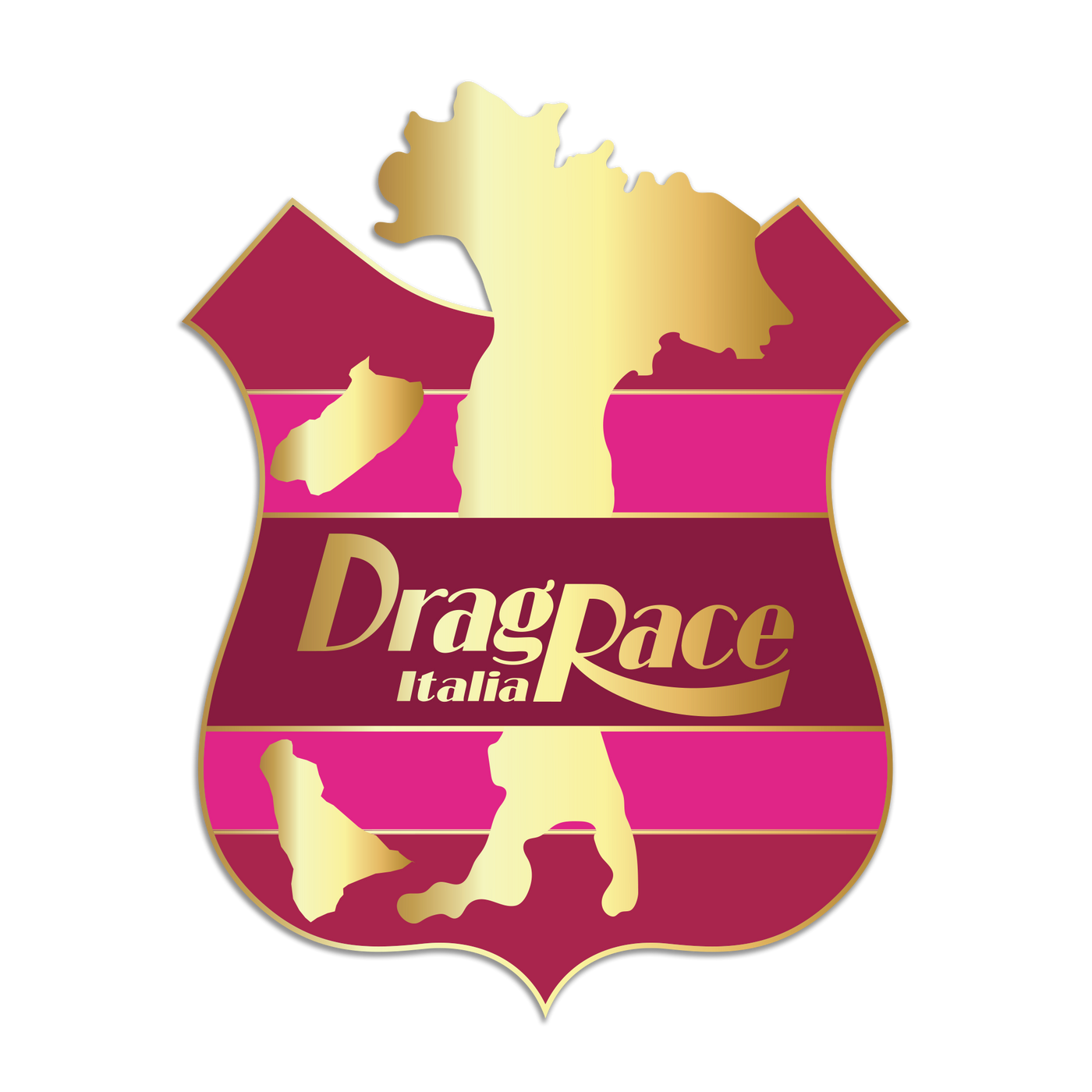 Drag Race Italia Series 2 Badge Enamel Pin