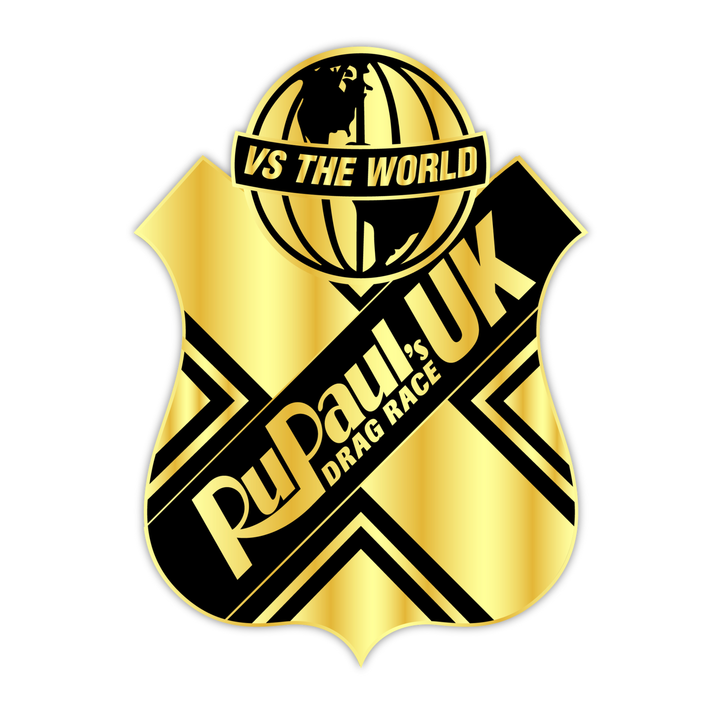 RuPaul's Drag Race UK Vs The World  RuPeter Badge Enamel Pin