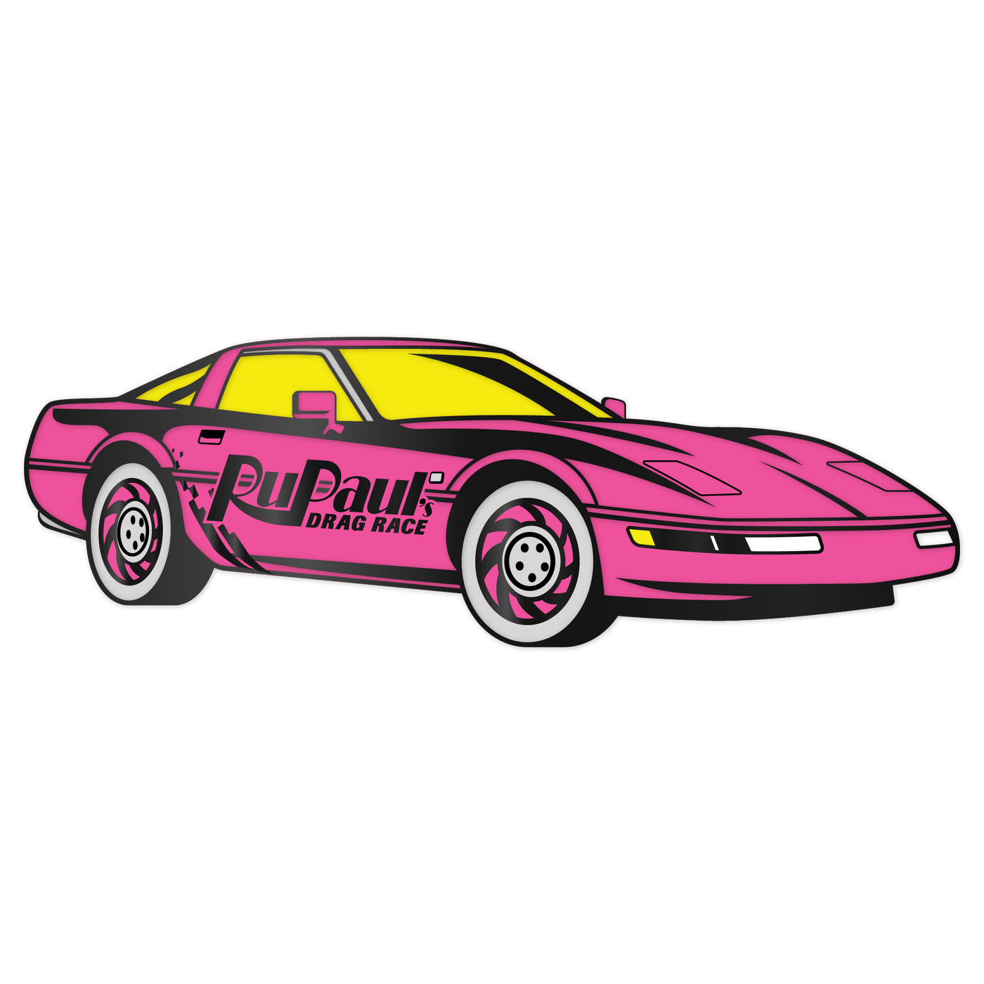 RuPaul's Drag Race Season 15 Car Enamel Pin